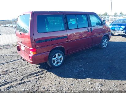 Lot #2992834850 2002 VOLKSWAGEN EUROVAN MV