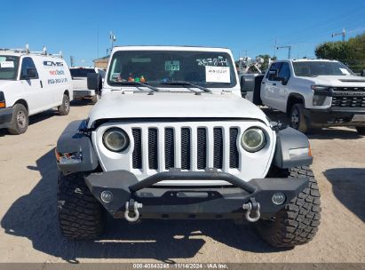 Lot #3049471533 2020 JEEP WRANGLER UNLIMITED SPORT S 4X4