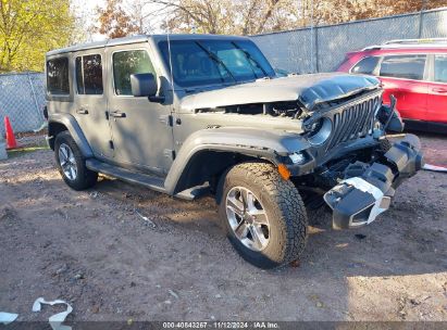 Lot #3035083188 2020 JEEP WRANGLER UNLIMITED SAHARA