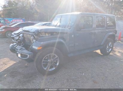 Lot #3035083188 2020 JEEP WRANGLER UNLIMITED SAHARA