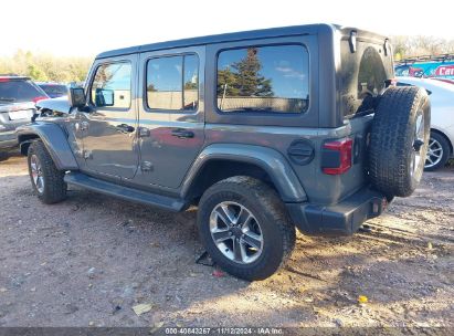 Lot #3035083188 2020 JEEP WRANGLER UNLIMITED SAHARA