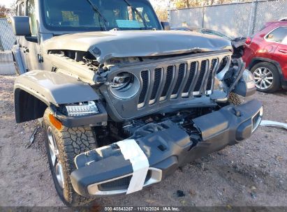 Lot #3035083188 2020 JEEP WRANGLER UNLIMITED SAHARA