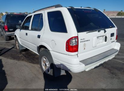 Lot #3037524322 2004 ISUZU RODEO S 3.5L V6