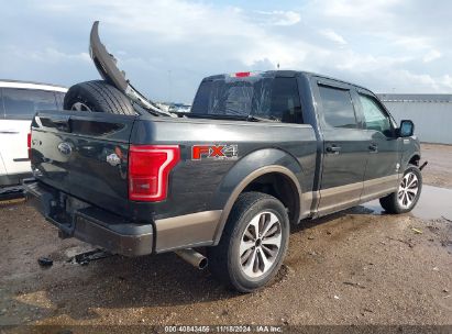 Lot #3047438474 2015 FORD F-150 KING RANCH