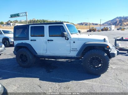 Lot #3050074666 2017 JEEP WRANGLER UNLIMITED SPORT 4X4