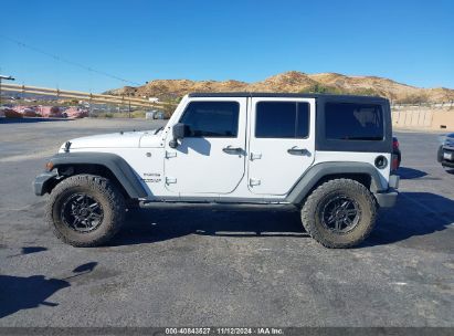 Lot #3050074666 2017 JEEP WRANGLER UNLIMITED SPORT 4X4