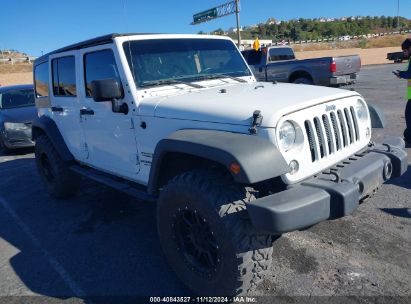 Lot #3050074666 2017 JEEP WRANGLER UNLIMITED SPORT 4X4