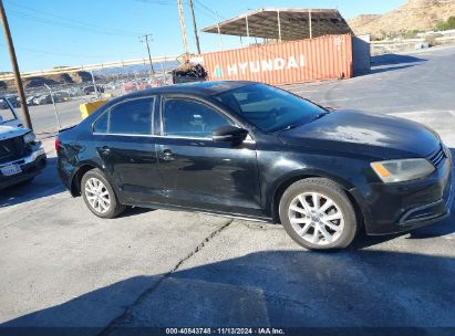 Lot #2995301048 2014 VOLKSWAGEN JETTA 1.8T SE