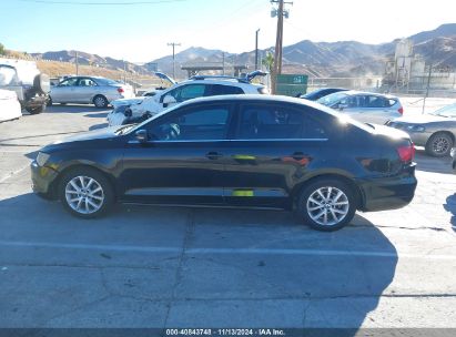 Lot #2995301048 2014 VOLKSWAGEN JETTA 1.8T SE