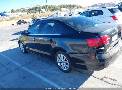 Lot #2995301048 2014 VOLKSWAGEN JETTA 1.8T SE