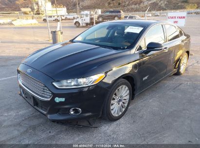 Lot #2995301045 2014 FORD FUSION ENERGI TITANIUM