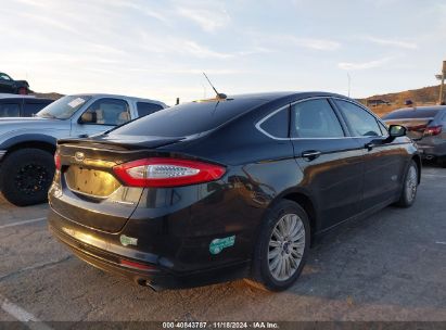 Lot #2995301045 2014 FORD FUSION ENERGI TITANIUM