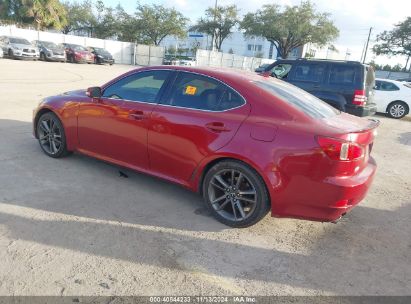 Lot #3056069693 2013 LEXUS IS 250