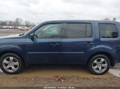 Lot #2992821357 2012 HONDA PILOT EX-L