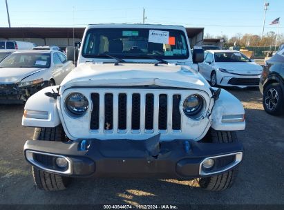 Lot #3056069690 2023 JEEP WRANGLER 4XE SAHARA 4X4