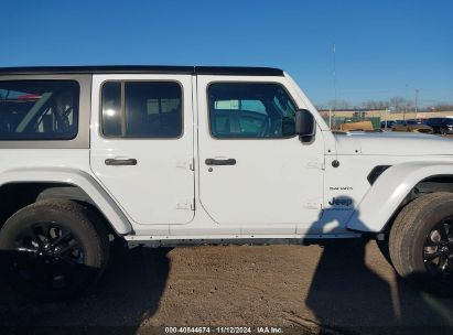 Lot #3056069690 2023 JEEP WRANGLER 4XE SAHARA 4X4