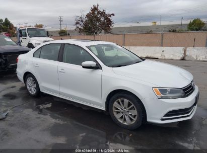 Lot #2992832001 2015 VOLKSWAGEN JETTA 1.8T SE