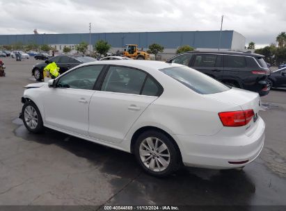 Lot #2992832001 2015 VOLKSWAGEN JETTA 1.8T SE