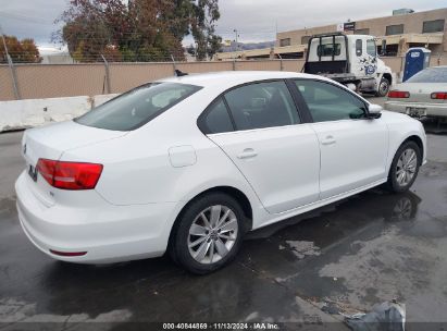 Lot #2992832001 2015 VOLKSWAGEN JETTA 1.8T SE