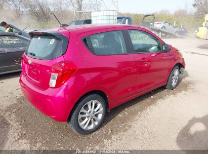 Lot #3035072022 2020 CHEVROLET SPARK FWD 1LT AUTOMATIC