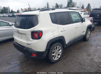 Lot #2995301036 2018 JEEP RENEGADE LATITUDE 4X4