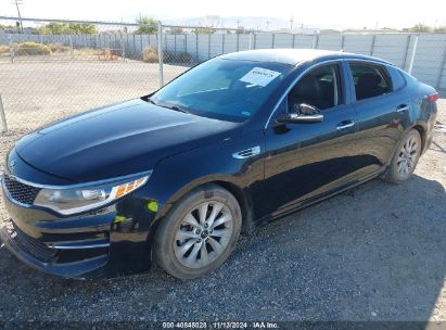 Lot #3035094554 2016 KIA OPTIMA LX