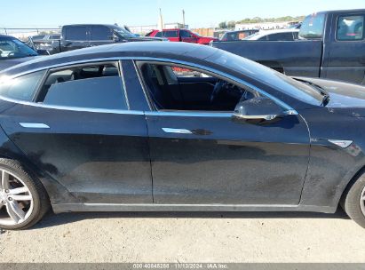 Lot #3053062731 2014 TESLA MODEL S P85