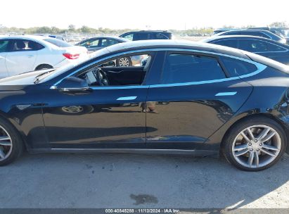 Lot #3053062731 2014 TESLA MODEL S P85