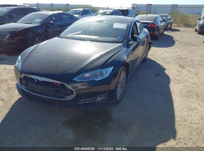 Lot #3053062731 2014 TESLA MODEL S P85