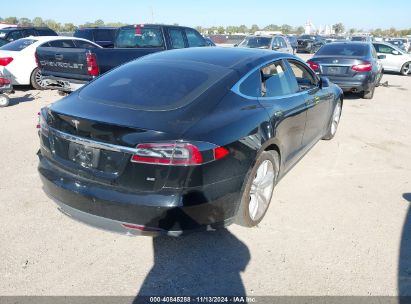 Lot #3053062731 2014 TESLA MODEL S P85