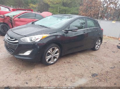 Lot #3056472245 2013 HYUNDAI ELANTRA GT BASE W/BLUE