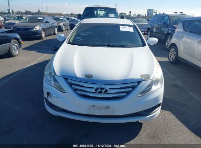 Lot #3035094538 2014 HYUNDAI SONATA GLS