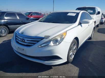 Lot #3035094538 2014 HYUNDAI SONATA GLS