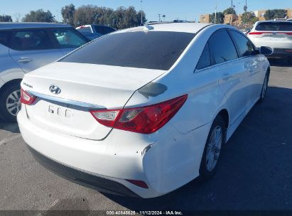 Lot #3035094538 2014 HYUNDAI SONATA GLS