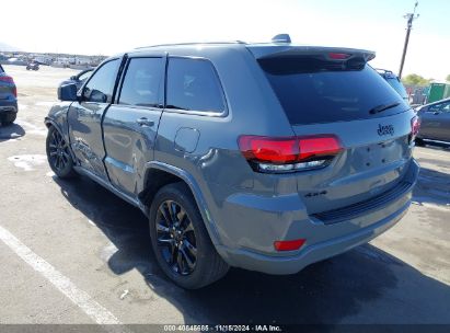 Lot #3053066695 2021 JEEP GRAND CHEROKEE LAREDO X 4X4