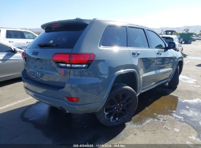 Lot #3053066695 2021 JEEP GRAND CHEROKEE LAREDO X 4X4