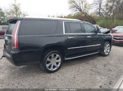 Lot #3052075582 2017 CADILLAC ESCALADE ESV LUXURY