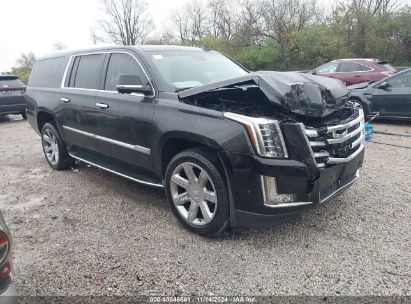 Lot #3052075582 2017 CADILLAC ESCALADE ESV LUXURY