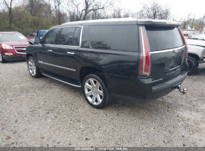 Lot #3052075582 2017 CADILLAC ESCALADE ESV LUXURY