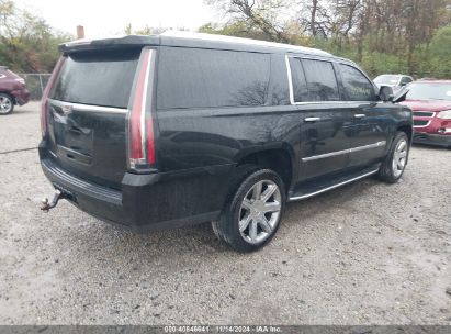 Lot #3052075582 2017 CADILLAC ESCALADE ESV LUXURY