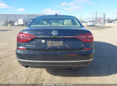 Lot #3035083368 2017 VOLKSWAGEN PASSAT 1.8T SE