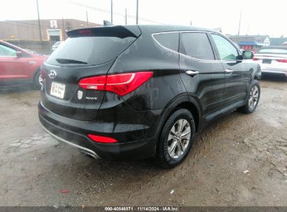 Lot #3035071969 2014 HYUNDAI SANTA FE SPORT 2.4L