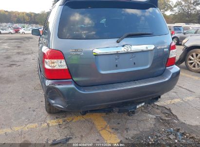 Lot #2994067930 2006 TOYOTA HIGHLANDER HYBRID LIMITED V6