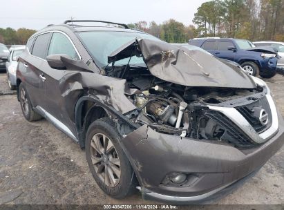 Lot #3035071961 2016 NISSAN MURANO SV