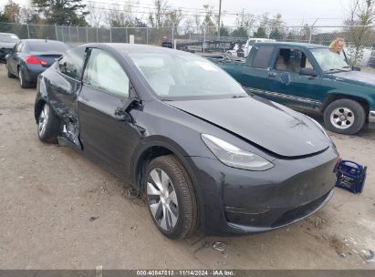 Lot #3052075569 2024 TESLA MODEL Y LONG RANGE DUAL MOTOR ALL-WHEEL DRIVE