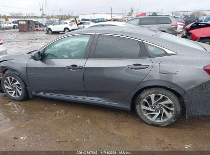 Lot #2996536019 2018 HONDA CIVIC EX