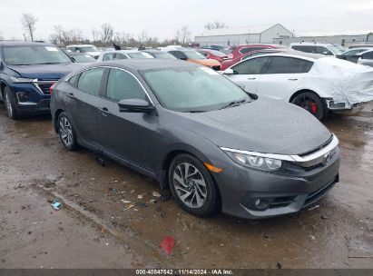 Lot #2996536019 2018 HONDA CIVIC EX