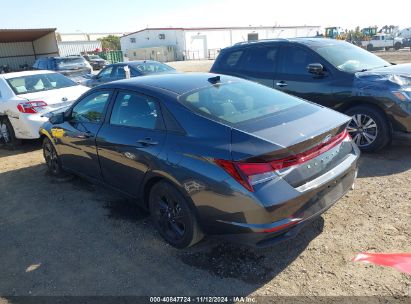 Lot #2992831981 2021 HYUNDAI ELANTRA SEL