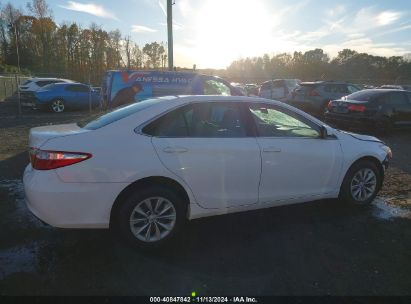 Lot #2992821323 2016 TOYOTA CAMRY LE