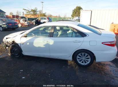 Lot #2992821323 2016 TOYOTA CAMRY LE